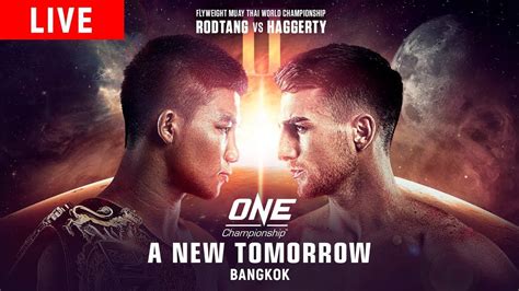 one championship live today